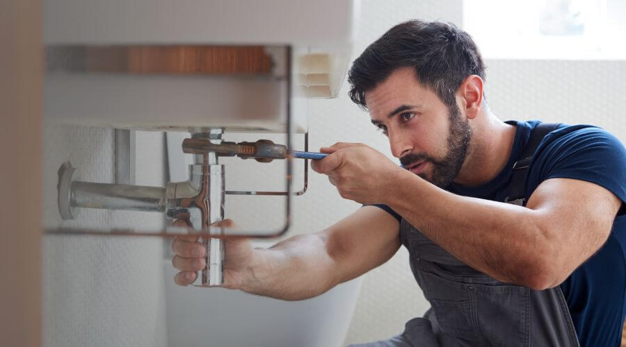 Local annual plumbing maintenance in Stockholm, SD